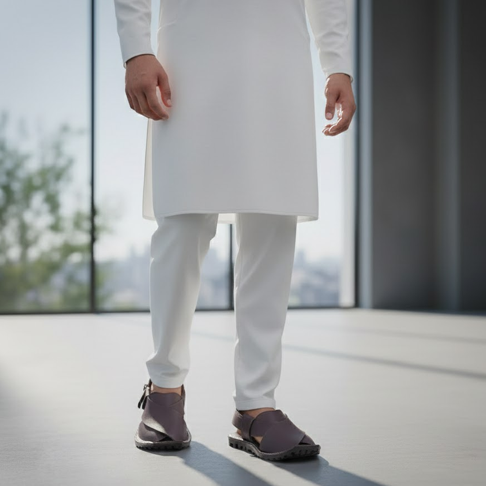 Ergonomic Premium Chapal - Maroon