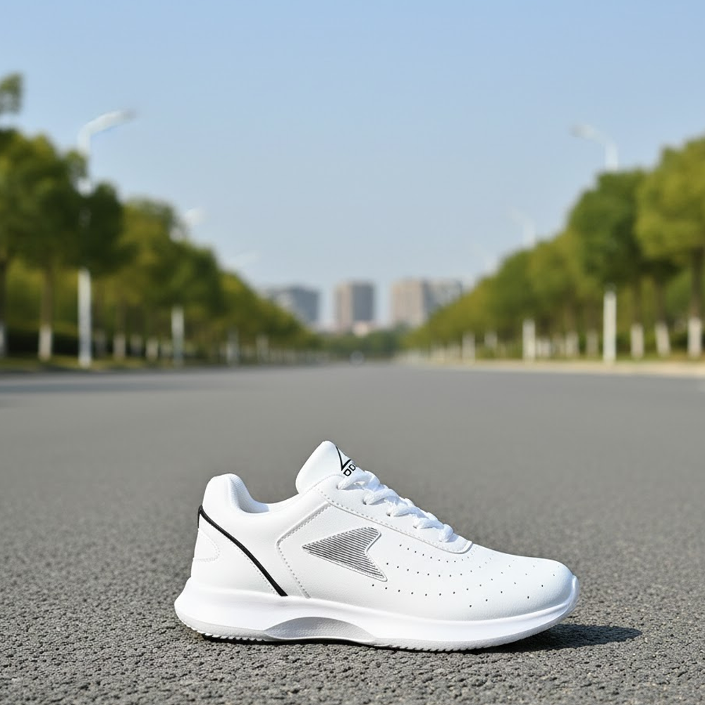 Supportive Slip-On Shoes - Easy Wear with Impact Reduction